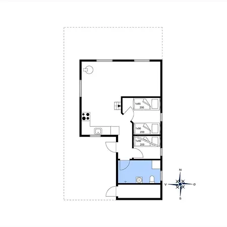 Ln1995-hjorring-ved-stranden-27 Сasa de vacaciones